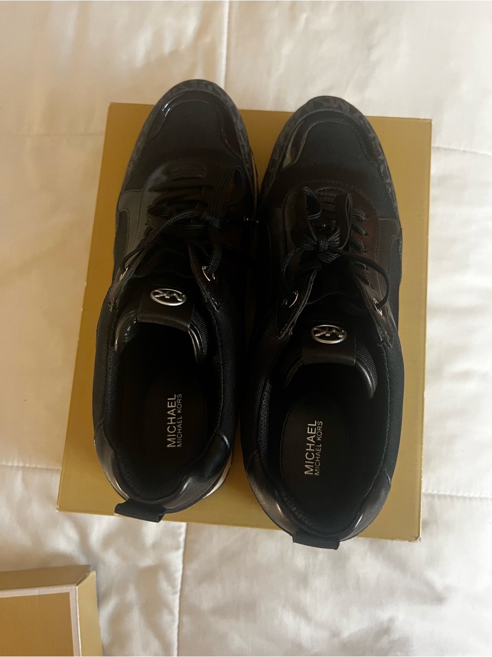 MICHAEL Michael Kors Women’s 
  Black Low-Top Sneakers